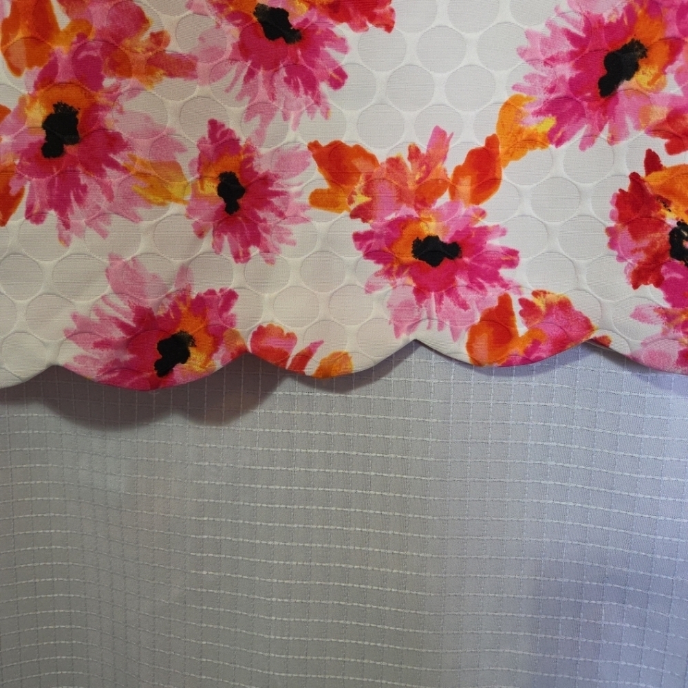 Kasper Dress Womens 18 Pink Convent Garden Printed Jacquard Sleeveless *NWT* - Picture 2 of 13